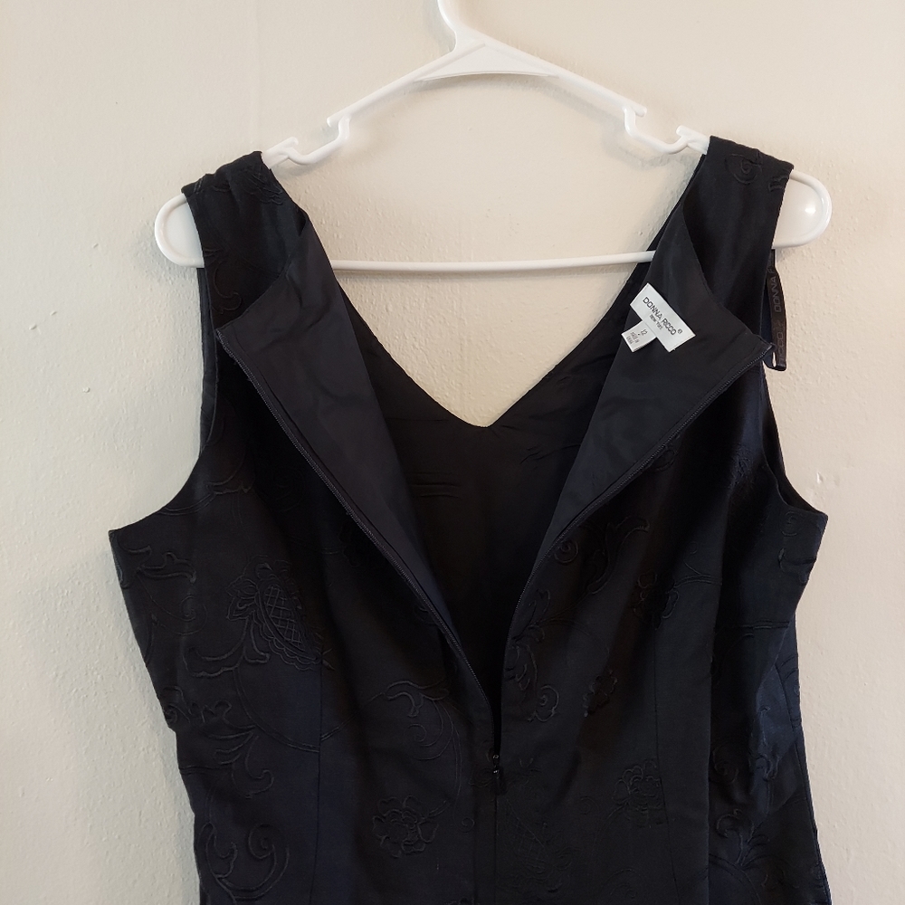 Donna Ricco black dress - Picture 6 of 6